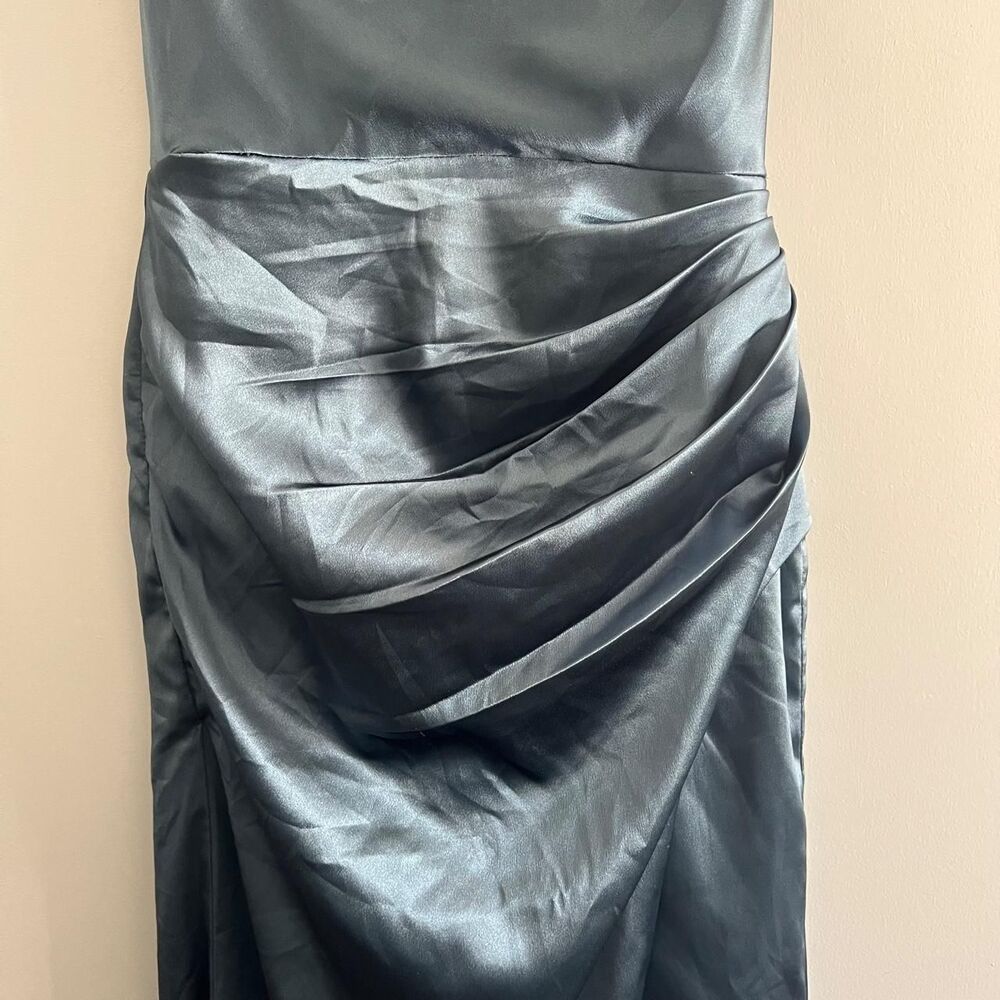 Azazie Women's Blue Dress - Picture 5 of 8